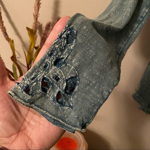 Free People Olive Green Top Size Small - Picture 6 of 14